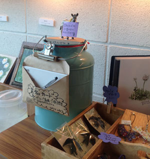 個展 芳名カード